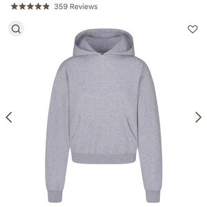 Skims Cotton Fleece Classic Hoodie